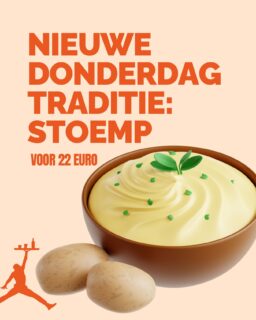 🥔Donderdag Stoempdag bij Het Rooi
Wekelijks wisselende smaken, elke week comfortfood met karakter.